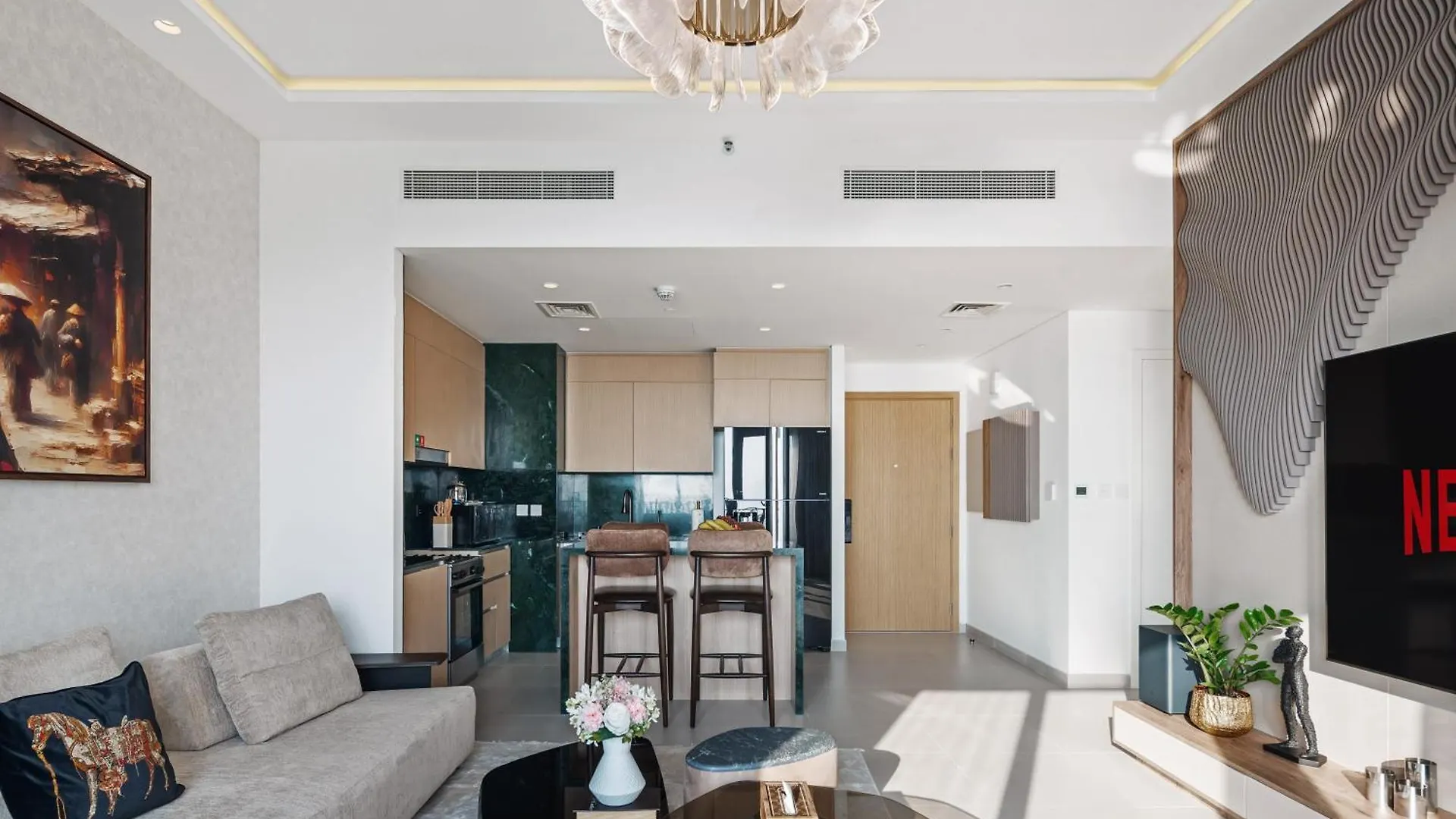 Elegant 2-Bedroom Apartment In Dubai Creek Harbour - By Dustay United Arab Emirates