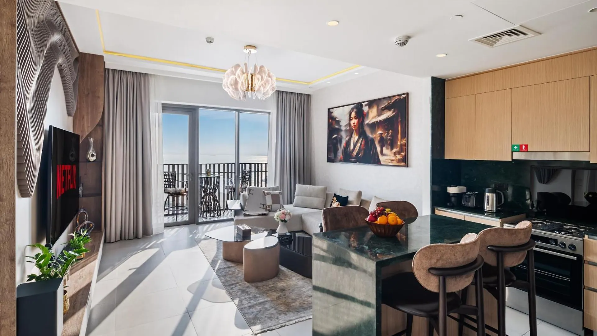 Elegant 2-Bedroom Apartment In Dubai Creek Harbour - By Dustay